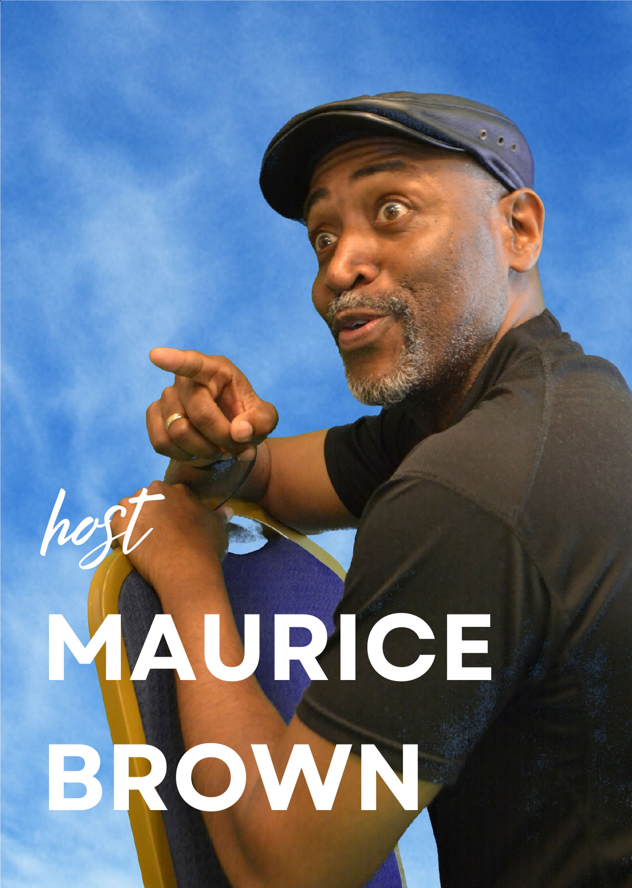 Host Maurice Brown